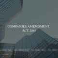 Companies Amendment Act 2015