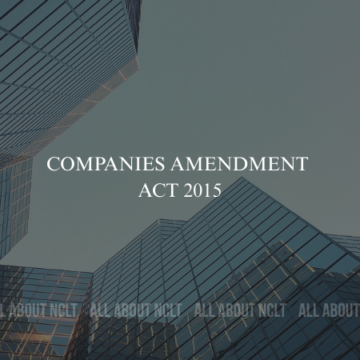 Companies Amendment Act 2015 Companies Amendment Act 2015